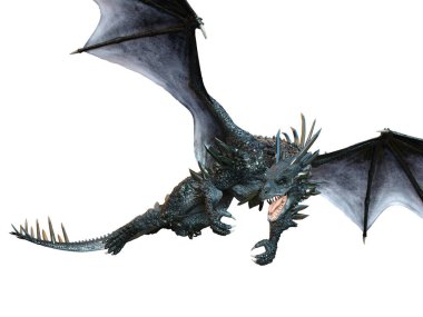 Bir Pterosaur 'un 3B canlandırması