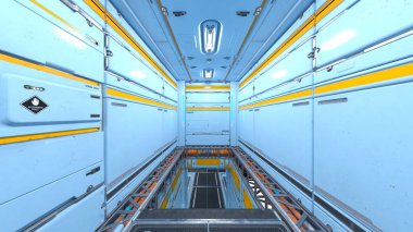 Uzay aracının 3 boyutlu görüntülemesi