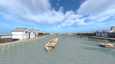 Limanın 3B görüntülemesi