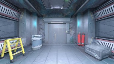 Uzay aracının 3 boyutlu görüntülemesi