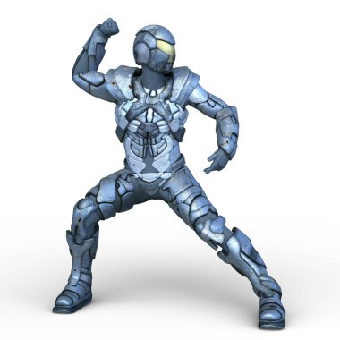 Bir siber adamın 3 boyutlu canlandırması