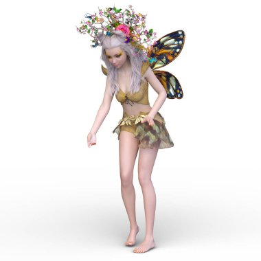 Kelebek perisinin 3 boyutlu canlandırması