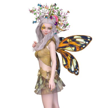 Kelebek perisinin 3 boyutlu canlandırması