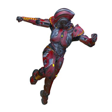 Bir siber adamın 3 boyutlu canlandırması