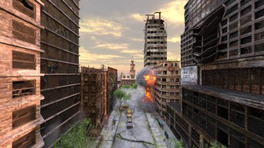 Savaş alanının 3 boyutlu canlandırması