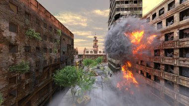 Savaş alanının 3 boyutlu canlandırması