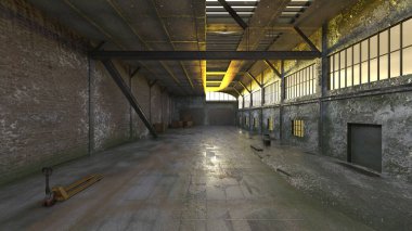 Deponun 3B görüntülemesi