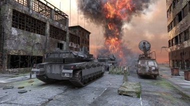 Savaş alanının 3 boyutlu canlandırması