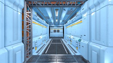 Uzay aracının 3 boyutlu görüntülemesi