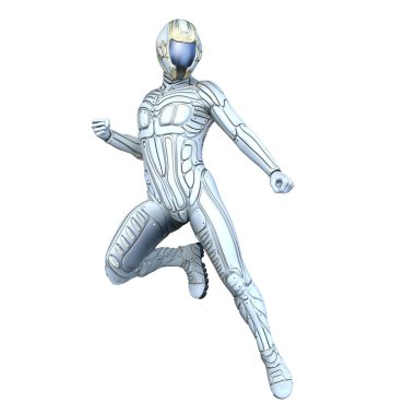 Bir siber adamın 3 boyutlu canlandırması