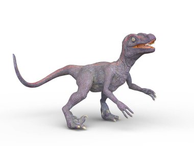 Bir dinozorun 3D canlandırması