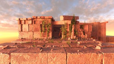 Eski harabelerin 3D yansıması