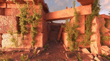 Eski harabelerin 3D yansıması