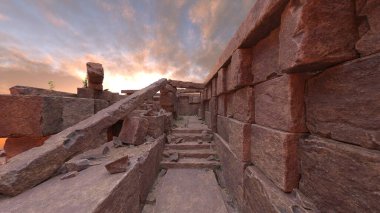 Eski harabelerin 3D yansıması