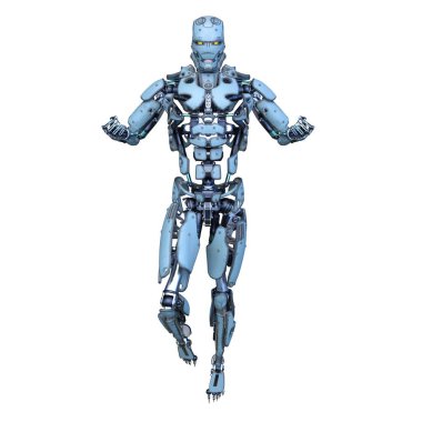 Bir robotun 3D canlandırması