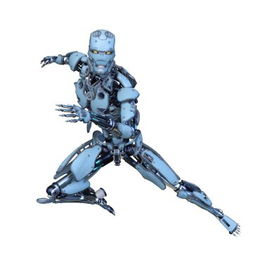 Bir robotun 3D canlandırması