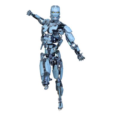 Bir robotun 3D canlandırması