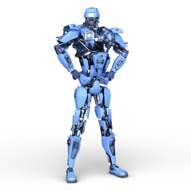 Bir robotun 3D canlandırması