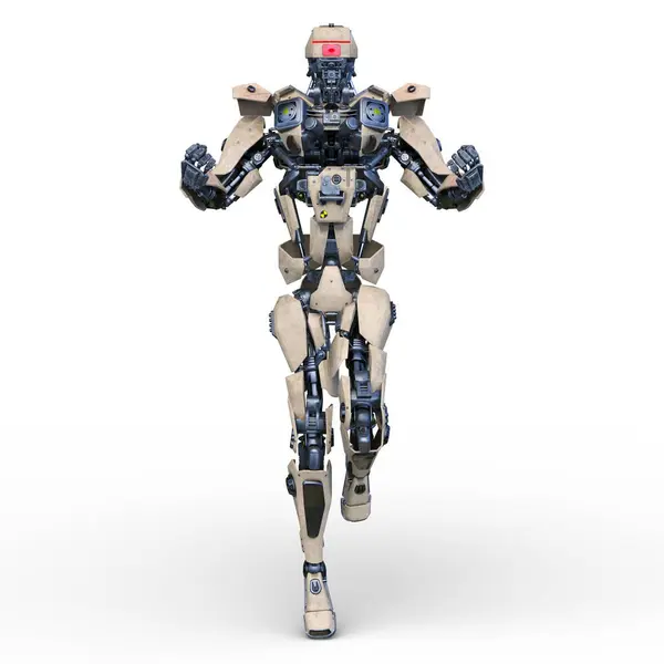 stock image 3D rendering of a robot