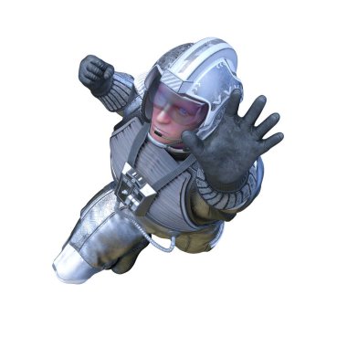 Bir siber adamın 3 boyutlu canlandırması