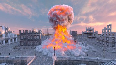 İzole edilmiş üssün 3 boyutlu görüntülenmesi saldırı altında