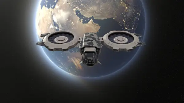 Rendering Spaceship Earth Imagen De Stock