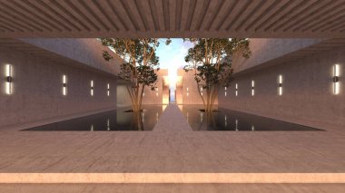 Girişin 3B görüntüsü