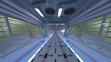 Uzay aracının 3 boyutlu görüntülemesi