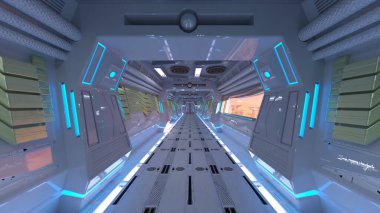 Uzay aracının 3 boyutlu görüntülemesi