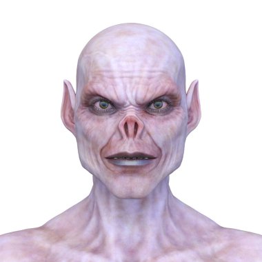 Genç bir iblisin 3 boyutlu canlandırması