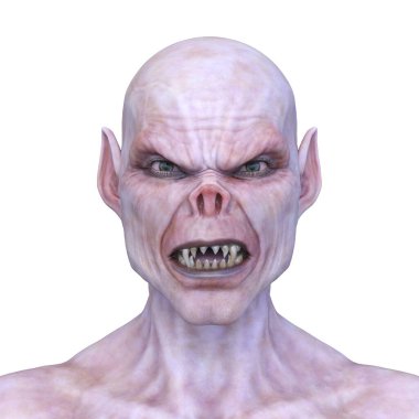 Genç bir iblisin 3 boyutlu canlandırması