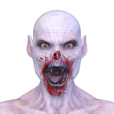 Genç bir iblisin 3 boyutlu canlandırması