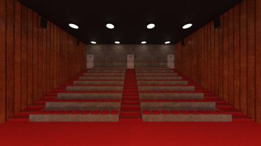 Tiyatronun 3 boyutlu canlandırması