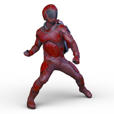 Bir siber adamın 3 boyutlu canlandırması