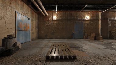 Koridorun 3B görüntülemesi