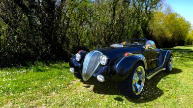 Eski arabanın 3B görüntülemesi