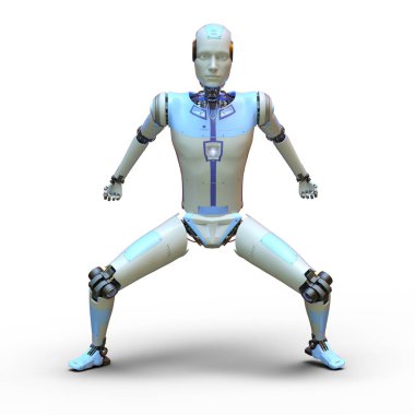 Bir robotun 3D canlandırması