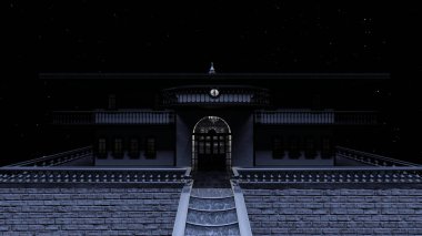 Sarayın 3D görüntüsü