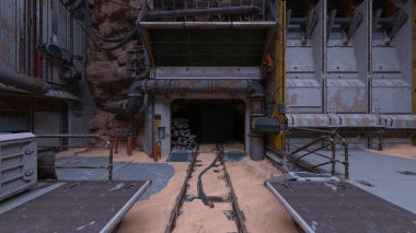 Koridorun 3B görüntülemesi