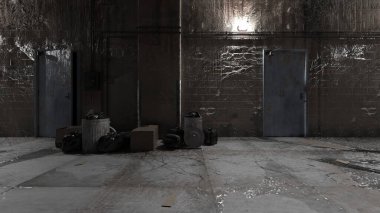 3D rendering of the aisle