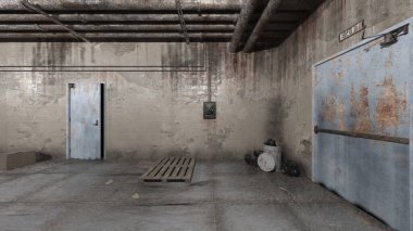 Koridorun 3B görüntülemesi