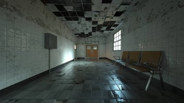 Koridorun 3B görüntülemesi