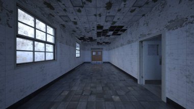 Koridorun 3B görüntülemesi