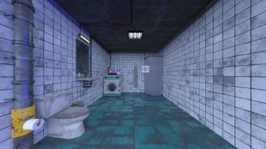 Koridorun 3B görüntülemesi