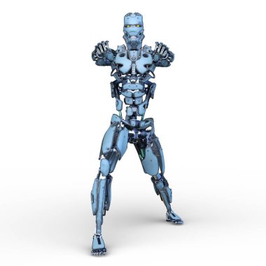 Bir robotun 3D canlandırması