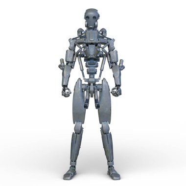 Bir robotun 3D canlandırması