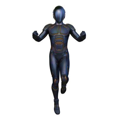 Bir siber adamın 3 boyutlu canlandırması