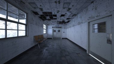 Koridorun 3B görüntülemesi