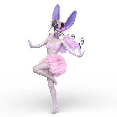 Tavşan perisinin 3 boyutlu canlandırması