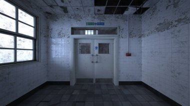 Koridorun 3B görüntülemesi